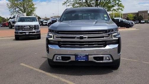 Satin Steel Metallic 2021 Chevrolet Silverado 1500 LTZ