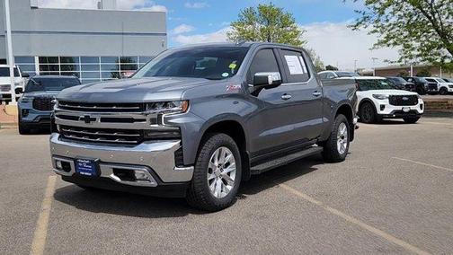 Satin Steel Metallic 2021 Chevrolet Silverado 1500 LTZ