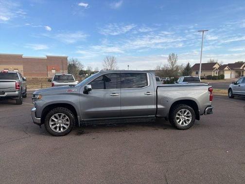 Satin Steel Metallic 2021 Chevrolet Silverado 1500 LTZ