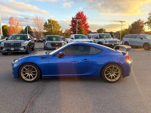 Blue 2018 Subaru BRZ Premium