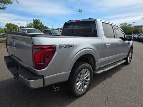 Iconic Silver Metallic 2025 Ford F-150 Lariat