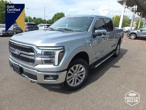 Iconic Silver Metallic 2025 Ford F-150 Lariat