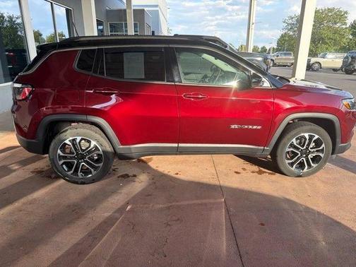 Velvet Red Pearlcoat 2022 Jeep Compass Limited