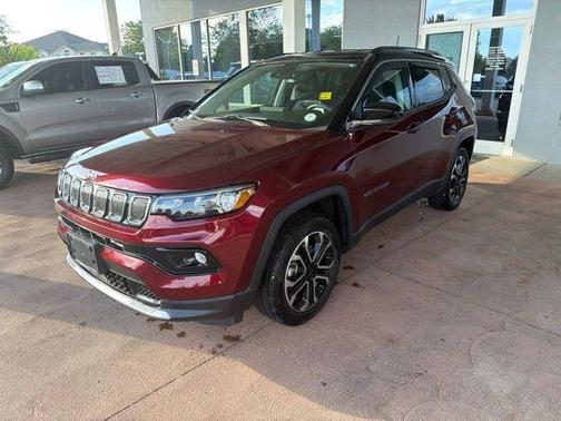Velvet Red Pearlcoat 2022 Jeep Compass Limited