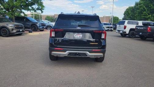 Agate Black Metallic 2026 Ford Explorer Tremor