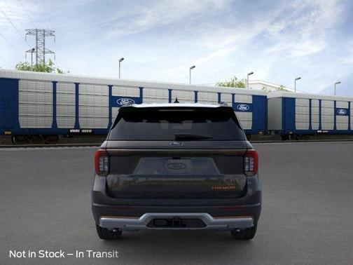 Agate Black Metallic 2026 Ford Explorer Tremor