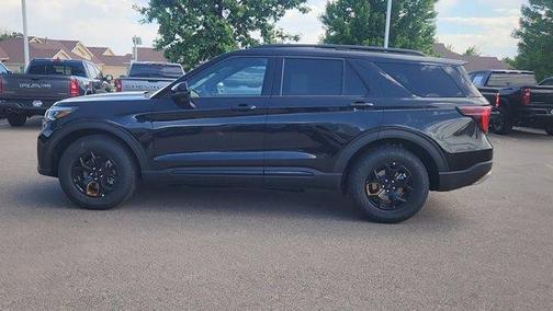 Agate Black Metallic 2026 Ford Explorer Tremor