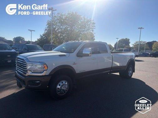 Pearl White 2024 RAM 3500 Longhorn