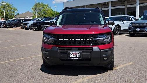 Ruby Red Metallic Tinted Clearcoat 2026 Ford Bronco Sport Outer Banks