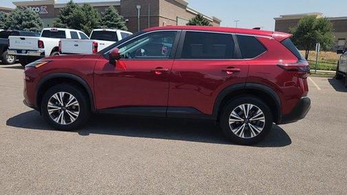 Scarlet Ember Tintcoat 2023 Nissan Rogue SV