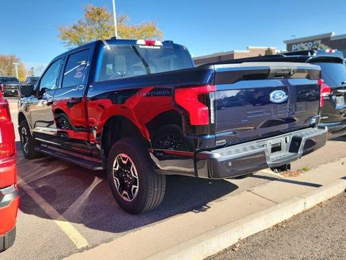 Blue Metallic 2023 Ford F-150 Lightning XLT