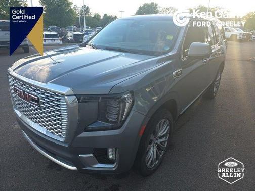 Satin Steel Metallic 2022 GMC Yukon Denali