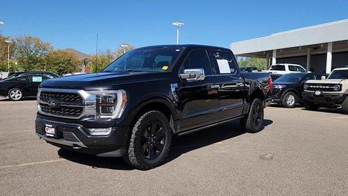 Agate Black Metallic 2021 Ford F-150 Platinum