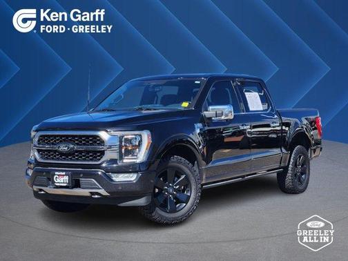 Agate Black Metallic 2021 Ford F-150 Platinum