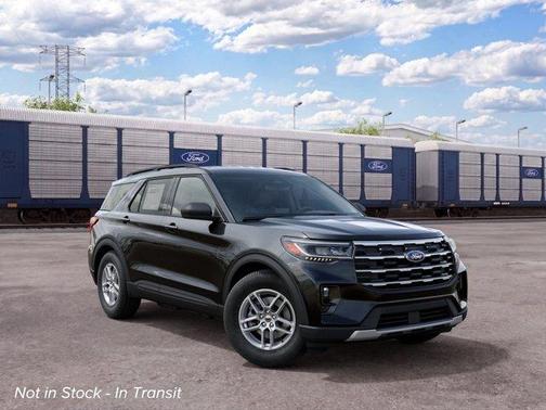 Agate Black Metallic 2027 Ford Explorer