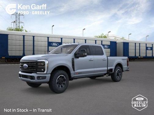 Glacier Gray Metallic 2026 Ford F-350 Platinum