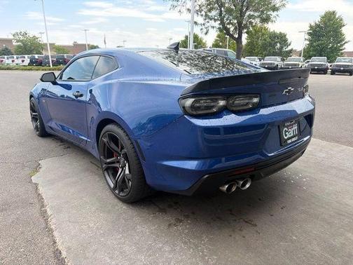 Riverside Blue Metallic 2021 Chevrolet Camaro 1SS