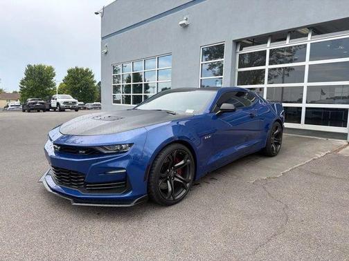 Riverside Blue Metallic 2021 Chevrolet Camaro 1SS