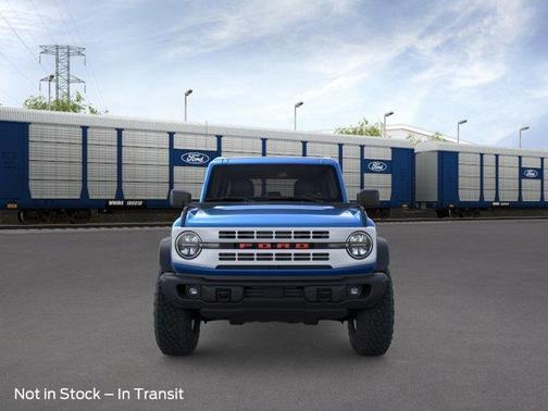 Velocity Blue Metallic 2026 Ford Bronco Heritage Edition