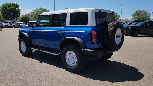 Velocity Blue Metallic 2026 Ford Bronco Heritage Edition