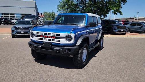 Velocity Blue Metallic 2026 Ford Bronco Heritage Edition