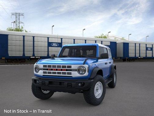 Velocity Blue Metallic 2026 Ford Bronco Heritage Edition