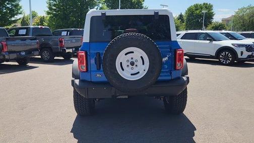 Velocity Blue Metallic 2026 Ford Bronco Heritage Edition