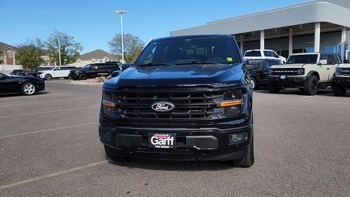 Agate Black Metallic 2024 Ford F-150 XLT