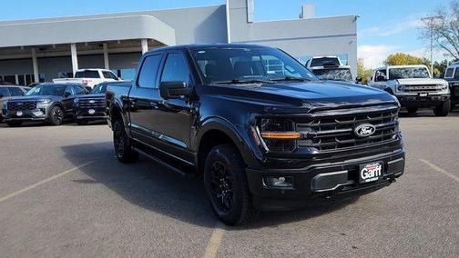 Agate Black Metallic 2024 Ford F-150 XLT