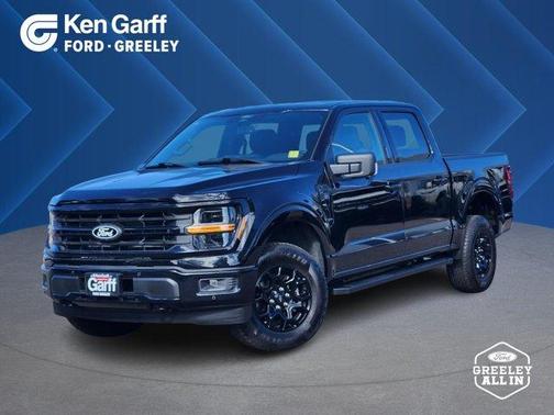 Agate Black Metallic 2024 Ford F-150 XLT