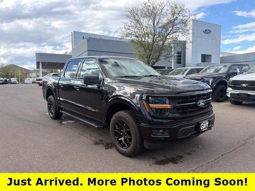 Black 2024 Ford F-150 XLT