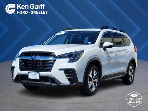 Crystal White Pearl 2023 Subaru Ascent Premium 7-Passenger