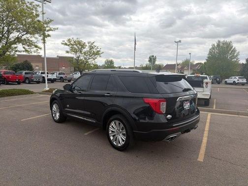 Agate Black Metallic 2022 Ford Explorer King Ranch