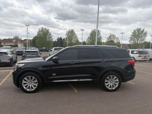 Agate Black Metallic 2022 Ford Explorer King Ranch