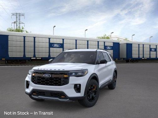Space White Metallic 2026 Ford Explorer Tremor