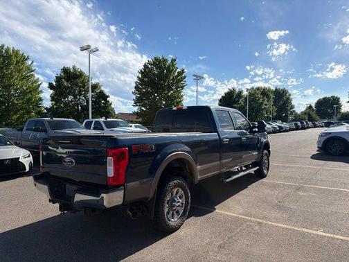 Blue 2018 Ford F-350 Lariat Super Duty