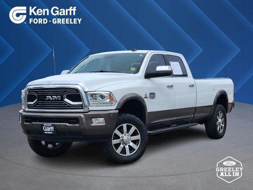 Bright White Clearcoat 2018 RAM 2500 Longhorn