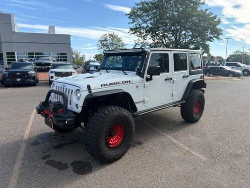 Bright White Clearcoat 2017 Jeep Wrangler Unlimited Rubicon
