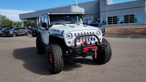 Bright White Clearcoat 2017 Jeep Wrangler Unlimited Rubicon
