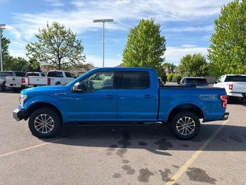 Blue Metallic 2019 Ford F-150 XLT