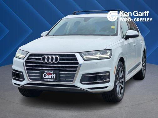 Glacier White Metallic 2018 Audi Q7 3.0T Prestige