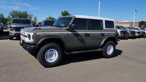 Gray 2026 Ford Bronco Heritage Edition