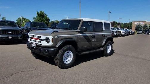 Gray 2026 Ford Bronco Heritage Edition