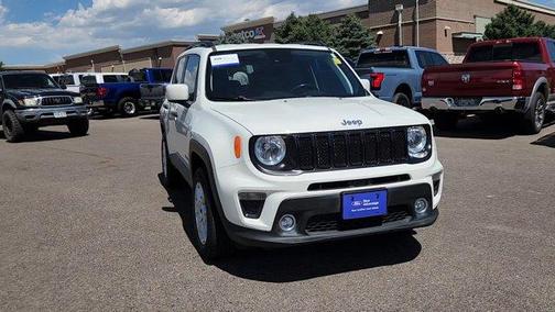 Alpine White Clearcoat 2021 Jeep Renegade Latitude