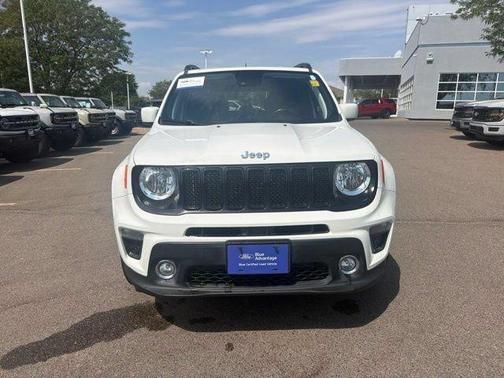 Alpine White Clearcoat 2021 Jeep Renegade Latitude