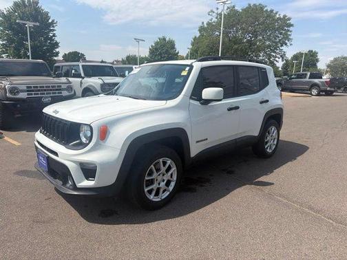 Alpine White Clearcoat 2021 Jeep Renegade Latitude
