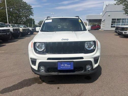 Alpine White Clearcoat 2021 Jeep Renegade Latitude