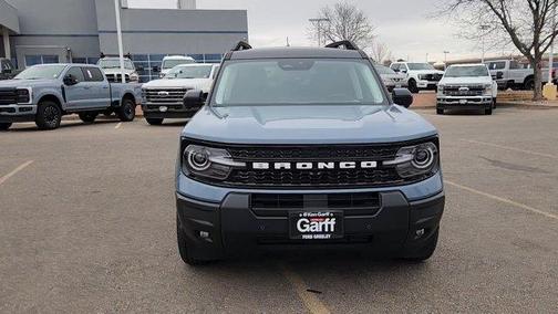 Azure Gray Metallic 2026 Ford Bronco Sport Outer Banks