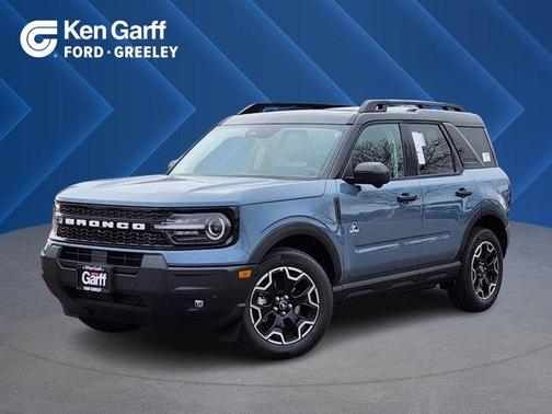 Azure Gray Metallic 2026 Ford Bronco Sport Outer Banks