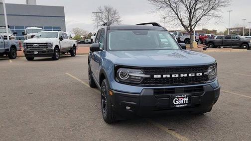 Azure Gray Metallic 2026 Ford Bronco Sport Outer Banks